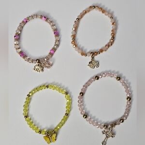 semi precious gem stone bracelets